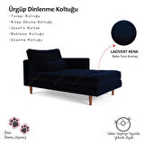 Ürgüp Lacivert Rahat Josefin Koltuk Tv Koltuğu Dinlenme Koltuğu Terapi Koltuğu Psikolog Koltuğu Sol Köşe