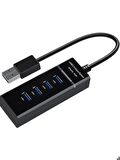 USB 3.0 HUB 4 Port Usb Usb Çoklayıcı Led Göstergeli Usb 3.0 Hub USB Çoklayıcı