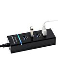 USB 3.0 HUB 4 Port Usb Usb Çoklayıcı Led Göstergeli Usb 3.0 Hub USB Çoklayıcı