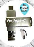 Type C Flash Bellek Xiaomi Redmi Oppo Vivo Samsung Uyumlu 64 Gb Otg Usb TypeC Flash Bellek Disk Pc 