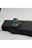 Firuze Aqua Paraiba Modeli Gümüş Yüzük 925 gram