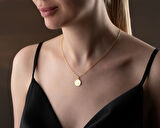 925 ayar kişiye özel saat pırlanta kolye