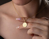 925 ayar kişiye özel saat pırlanta kolye