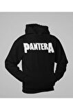 Pantera Yazılı Unisex Oversize Müzik Grubu Hoodie