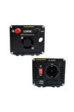 12 VOLT - 300 WATT MODIFIED SINUS WAVE GERÇEK DEĞER INVERTER (12V - 220V Çevirici)
