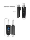 Uhf Kablosuz Mikrofon Dönüştürücü (Kablolu El Mikrofonlarını Uhf Telsiz Mikrofona Çeviren Adaptör)