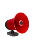 MIKNATISLI ARAÇ ÜSTÜ (BLUETOOTH - USB -SD KARTLI - ŞARJLI) 18650 PİLLİ 50 WATT HARİCİ HORN HOPARLÖR