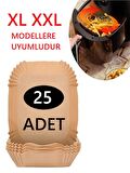 Büyük Boy Fritöz Pişirme Kağıdı Air Fryer Xl-xxl Tüm Markalara Uygun Kare Tabak Model 25 adet