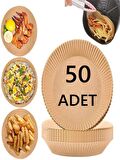 50 Adet Airfryer Yağlı Kağıt Pişirme Kağıdı Philips Tefal Xiaomi Kumtel Arçelik Karaca Cosori