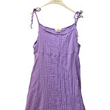 %100 Pamuk Müslin Nefes Alır Kadın Askılı Yazlık Gecelik Elbise Pijama – Rahat, Şık ve Çok Amaçlı