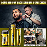 Vgr Voyager V-694 Profesyonel Şarjlı Tıraş Makinesi Seti - 3'Ü 1 Arada Kuaför Seti