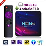 H96 Max V11 64 Gb Androıd Tv Box H96 Max 4k Androıd11