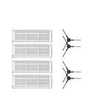 Viomi V3 Uyumlu Yedek Hepa Filtre ve Yan Fırça-8 Parça