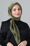Harem Scarf Como Saten Eşarp V-51