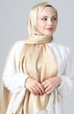 Harem Scarf Como Saten Şal V-73