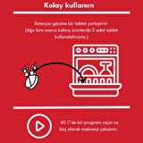 Vesplus Bulaşık Çamasir Makine Temizleyici | Vestel (5'li Paket)