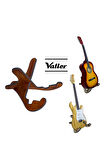 Gitaristlerin Tercihi Valler - Klasik - Akustik - Elektro Uyumlu Ahşap Gitar Standı Donizetti