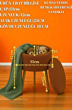VALORA Teddy Peluş Oval Sandıklı Puf – Ahşap Ayaklı Retro Dekoratif Bench