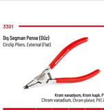 Dış Segman Pense Düz 140mm