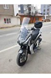 RKS Veloce 150 Siperlik Ön Cam 2023 2024 Model 65cm Şeffaf Renkli 4mm ORTA BOYLU CAM
