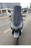 RKS Veloce 150 Siperlik Ön Cam 2023 2024 Model 65cm Siyah Renkli 4mm ORTA BOYLU CAM