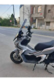 RKS Veloce 150 Siperlik Ön Cam 2023 2024 Model 78cm Açıkfüme Renkli 4mm UZUN CAM