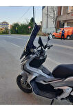 RKS Veloce 150 Siperlik Ön Cam 2023 2024 Model 78cm Siyah Renkli 4mm UZUN CAM