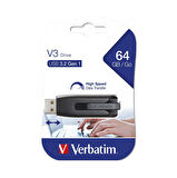 64 GB VERBATIM 3.2 STORE N GO V3 USB BELLEK