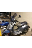 Vespa Gtv 300 Siperlik Ön Cam 2014 2016 Model 55cm Açıkfüme Renkli 4mm APARAT GÖNDERİLMEYECEK