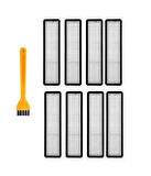 Vestel V-Bot Pro S Yedek Hepa Filtre ve Temizleme Fırçası (9 Parça)