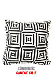 Kırlent Yastık Dolgulu Fermuarlı Vip Yastık 1 Adet-43x43 Cm(hipnoz)