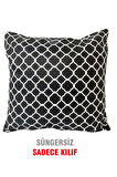 Kırlent Yastık Kılıfı Vip Yastık Kılıfı 2 Adet-43x43 Cm(karaçatı)