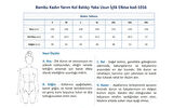 Bambu Kadın Yarım Kol Balıkçı Yaka Uzun İçlik Elbise Kod-1016