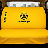 Volkswagen Sarı Renk Ön ve Arka Koltuk Kılıfı Penye Servis Seti – Araba Koltuk Koruyucu