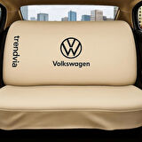 Volkswagen Bej Renk Ön ve Arka Koltuk Kılıfı Penye Servis Seti – Araba Koltuk Koruyucu