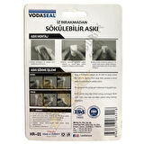 VodaSeal İz Bırakmadan Sökülebilir Askı - 3 Adet - Şeffaf