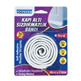 VodaSeal Kapı Altı Sızdırmazlık Bandı - Beyaz