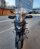 MOTOCAM Voge DSX 650 Ön Cam 2022-2026 Model 55cm Şeffaf Renkli 4mm KISA