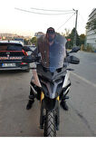 MOTOCAM Voge DS 625X Siperlik Ön Cam 2023-2025 Model 65cm Açık Füme Renkli 4mm UZUN CAM