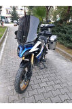 MOTOCAM Voge DS 625X Siperlik Ön Cam 2023-2025 Model 65cm Siyah Renkli 4mm UZUN CAM