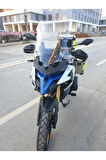 MOTOCAM Voge DS 625X Siperlik Ön Cam 2023-2025 Model 56cm Şeffaf Renkli 4mm SPORTİF MODEL