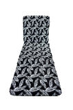 Katlanır Yer Yatağı Ve Tek Kişilik Sünger Katlanır Minder Yatak 55x165 Cm 3 Cm-SİYAH TÜY