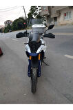 Suzuki V-strom DE 800 Siperlik Ön Cam 2023 2024 Model 50cm Şeffaf Renkli 4mm