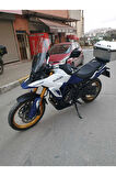 Suzuki V-strom DE 800 Siperlik Ön Cam 2023 2024 Model 50cm Şeffaf Renkli 4mm