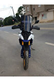 Suzuki V-strom DE 800 Siperlik Ön Cam 2023 2024 Model 50cm Siyah Renkli 4mm