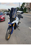 Suzuki V-strom DE 800 Siperlik Ön Cam 2023 2024 Model 50cm Siyah Renkli 4mm