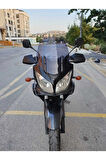 Suzuki V-strom DL 650-1000 Siperlik Ön Cam 2004-2010 Model 45cm Açıkfüme Renkli 4mm