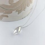 Kadın 925 Ayar Gümüş Swarovski Taşlı Kolye