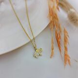 Vaoov 925 Ayar Gümüş Kuğu Kolye