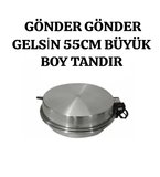 GÖNDER GÖNDER GELSİN 55CM BÜYÜK BOY TANDIR (Kurşun Gri)